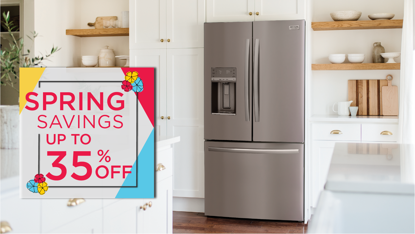 Spring Savings of up to 35% off appliances