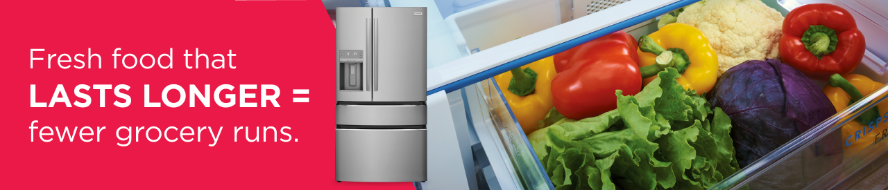 Frigidaire promotion banner