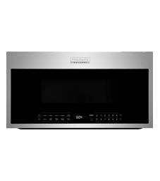 Frigidaire Gallery Four à micro-ondes à hotte intégrée avec cuisson par capteur (Sensor Cook) de 1,9 pi³
