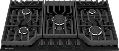 36" Gas Cooktop — Black