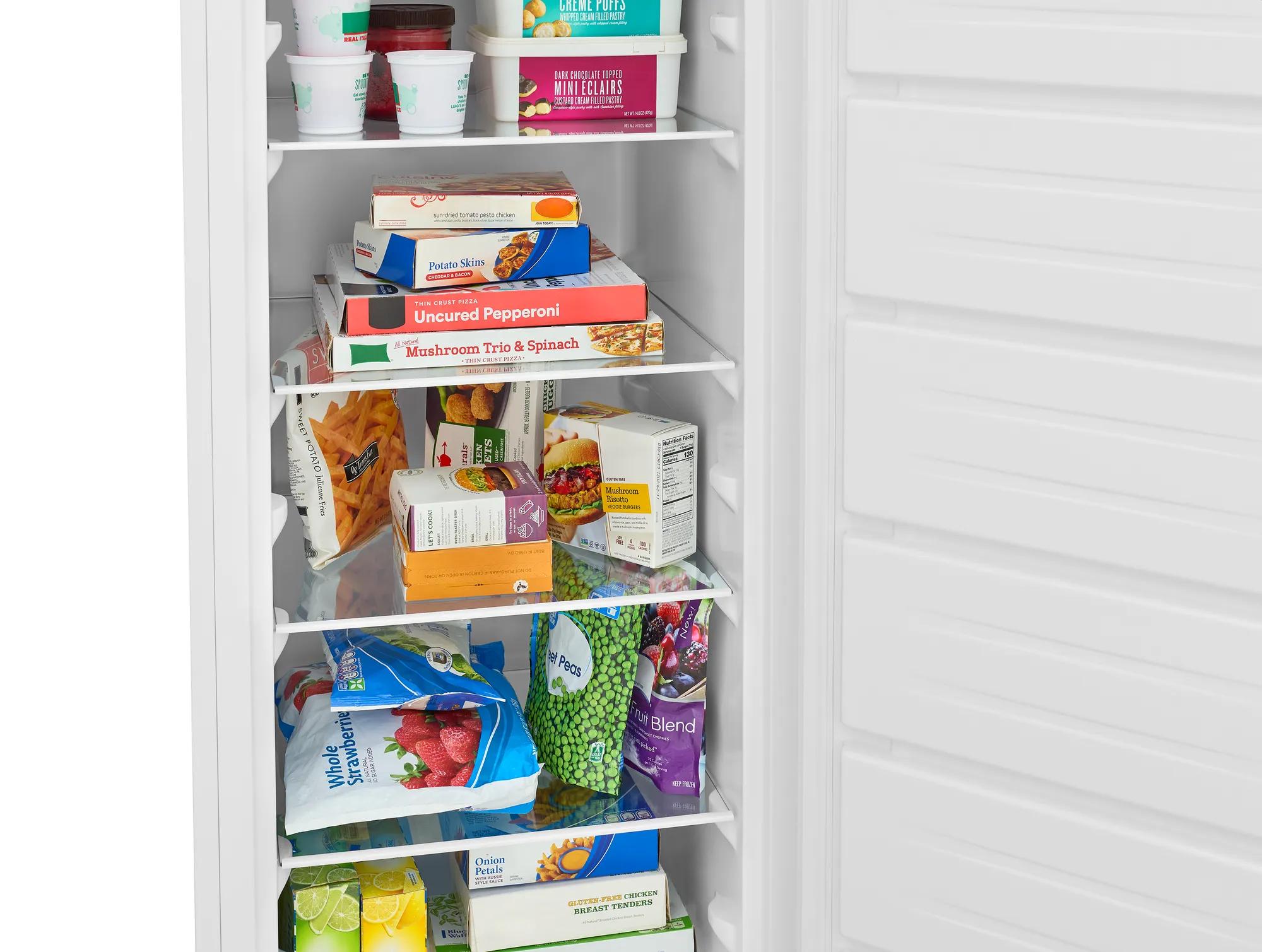 7 Cu. Ft. Garage Ready Upright Freezer White-FFUE0725AW | Frigidaire