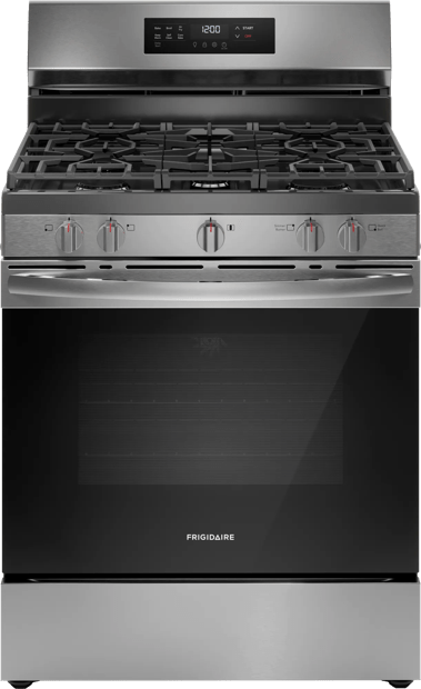 Cuisinière à gaz de 30 po avec friture à air Acier inoxydable-FCRG3083AS