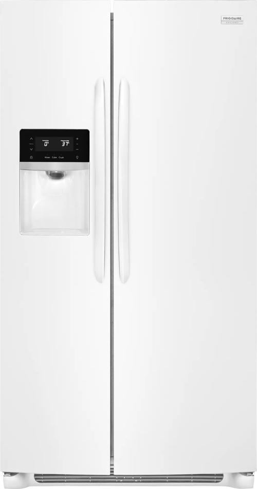 25.5 Cu. Ft. Side-by-Side Refrigerator Pearl White-FGSS2635TP
