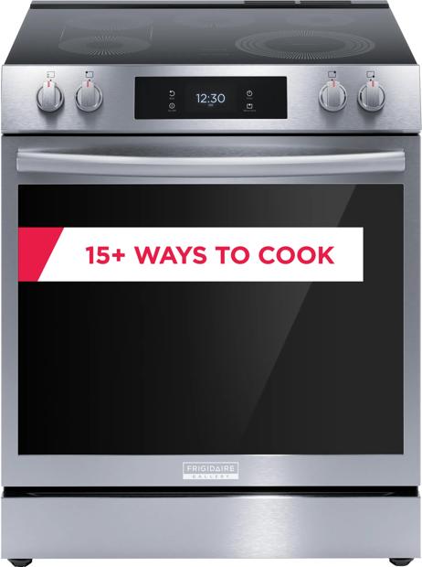 Frigidaire Gallery 30'' Front Control Electric Range with Total Convection