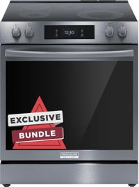30” Electric Range with 15+ Ways to Cook, Includes Free Air Fry Tray