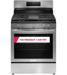 Frigidaire Gallery 30'' Rear Control Gas Range with Total Convection