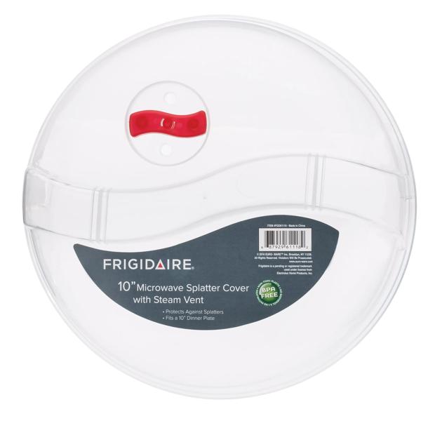 Couvercle anti-éclaboussures de 10 po avec évent à vapeur Transparent-FGD61118