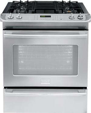 30" Slide-In Dual-Fuel Range