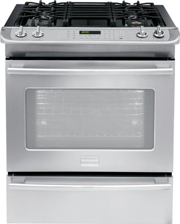 30" Slide-In Dual-Fuel Range