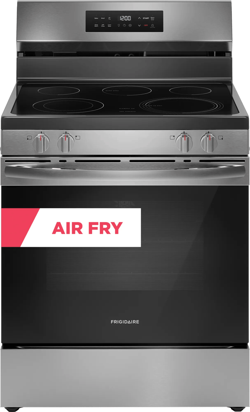 30-Inch Freestanding Electric Range with Air Fry