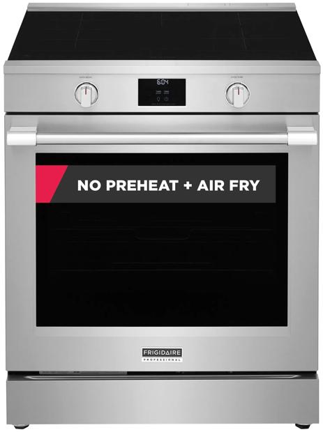 30" Induction Range with Total Convection Stainless Steel-PCFI308CAF