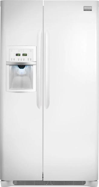 22.6 Cu. Ft. Side-by-Side Refrigerator Pearl White-FGHS2368LP