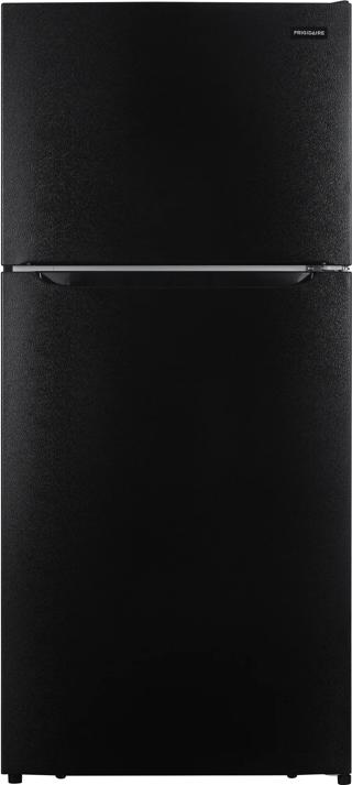 18 Cu. Ft. Garage Ready Top Freezer Refrigerator — Black (FFHT1814YB)
