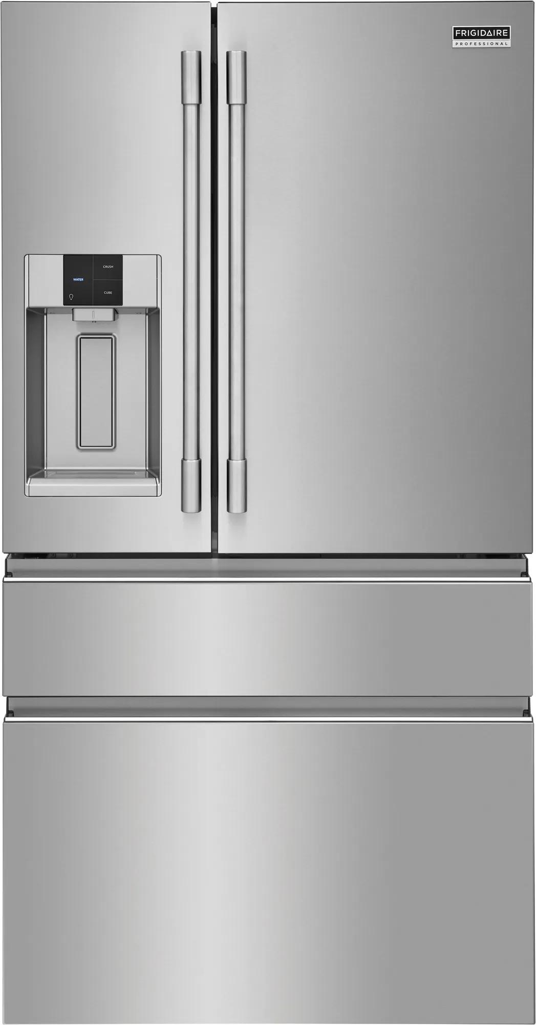 21 Cu. Ft. Counter-Depth 4-Door French Door Refrigerator