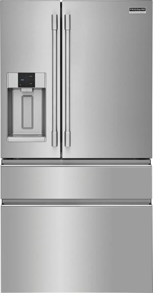 21 Cu. Ft. Counter-Depth 4-Door French Door Refrigerator