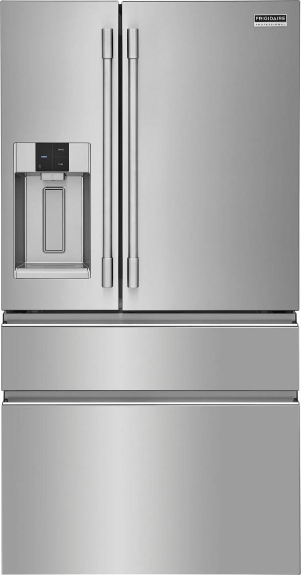 21 Cu. Ft. Counter-Depth 4-Door French Door Refrigerator