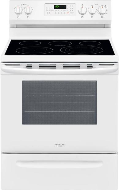 30" Electric Range White-CGEF3059TW