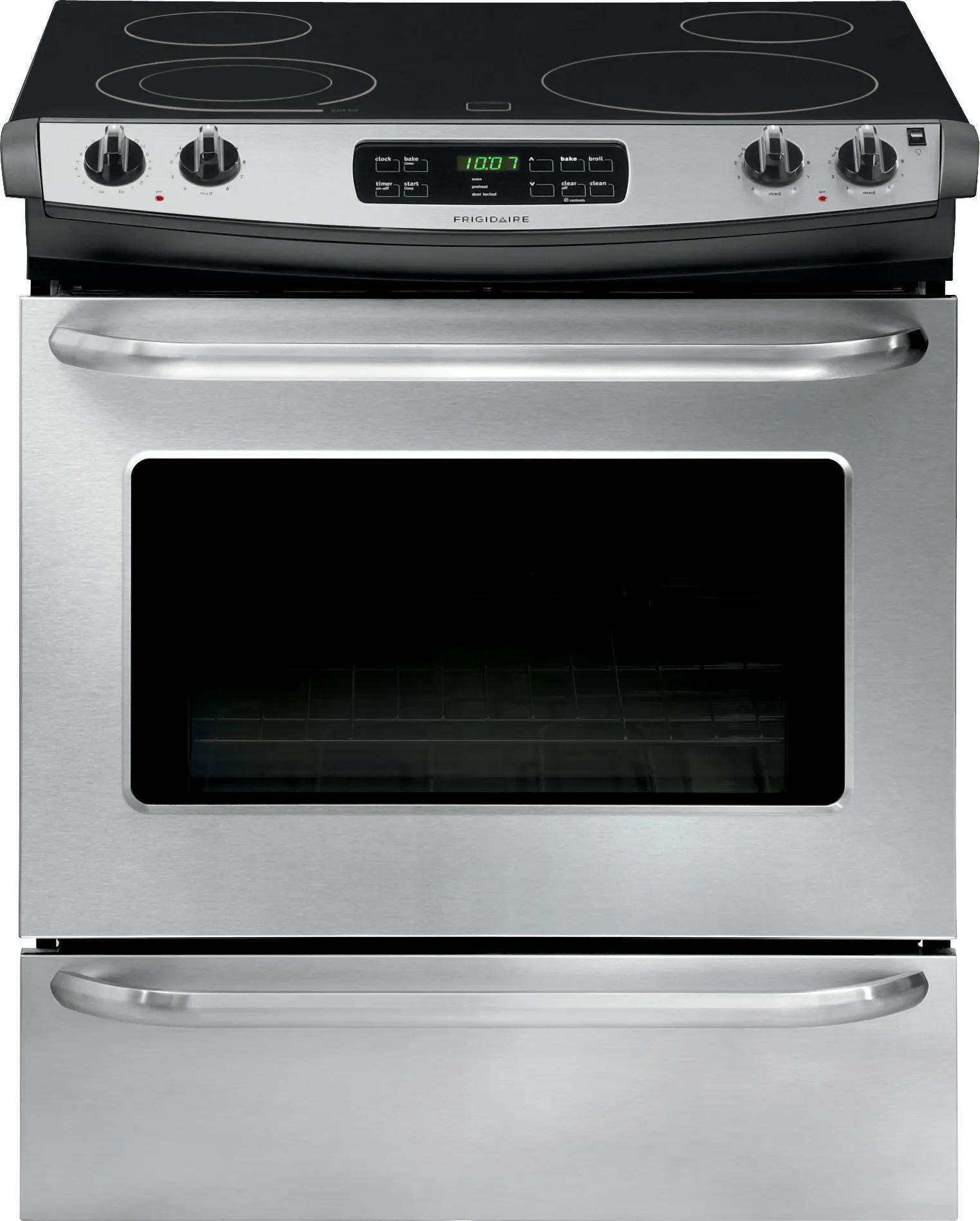 30" Slide-In Electric Range