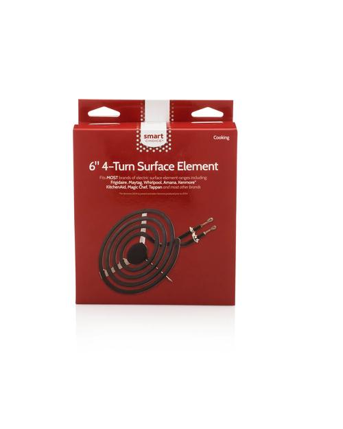 6" 4-Turn Surface Element, Fits Most