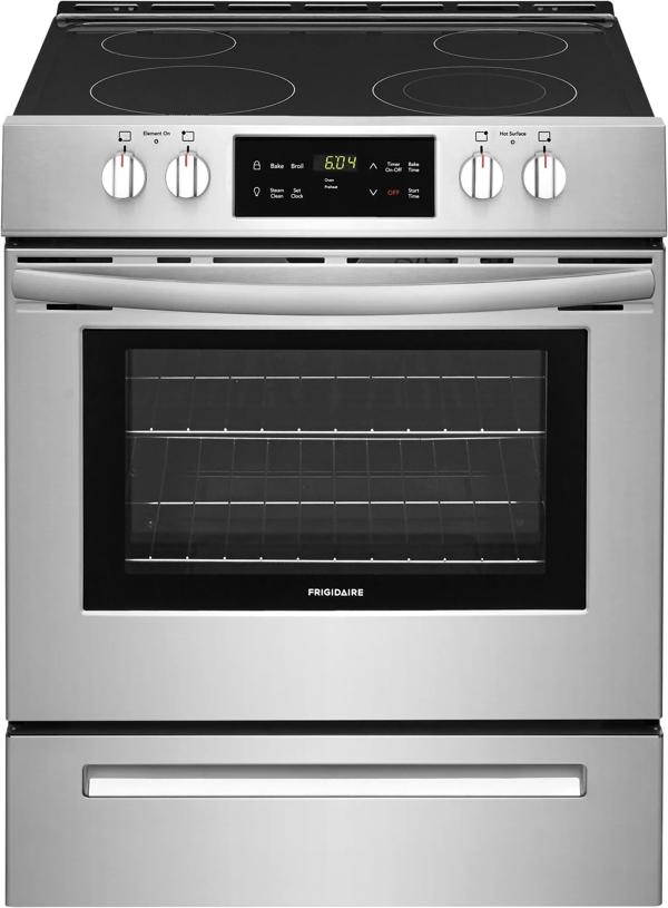 30" Front Control Electric Range
