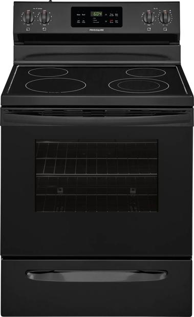 30" Electric Range Black-CFEF3055TB