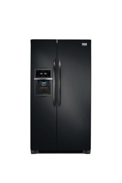 22.6 Cu. Ft. Side-by-Side Refrigerator Ebony Black-FGHS2368LE