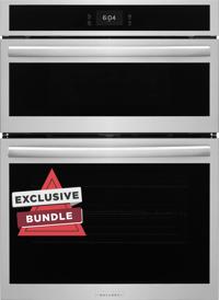 30" Electric Wall Oven and Microwave Combination with Stone-Baked Pizza, Includes Free Air Fry Tray