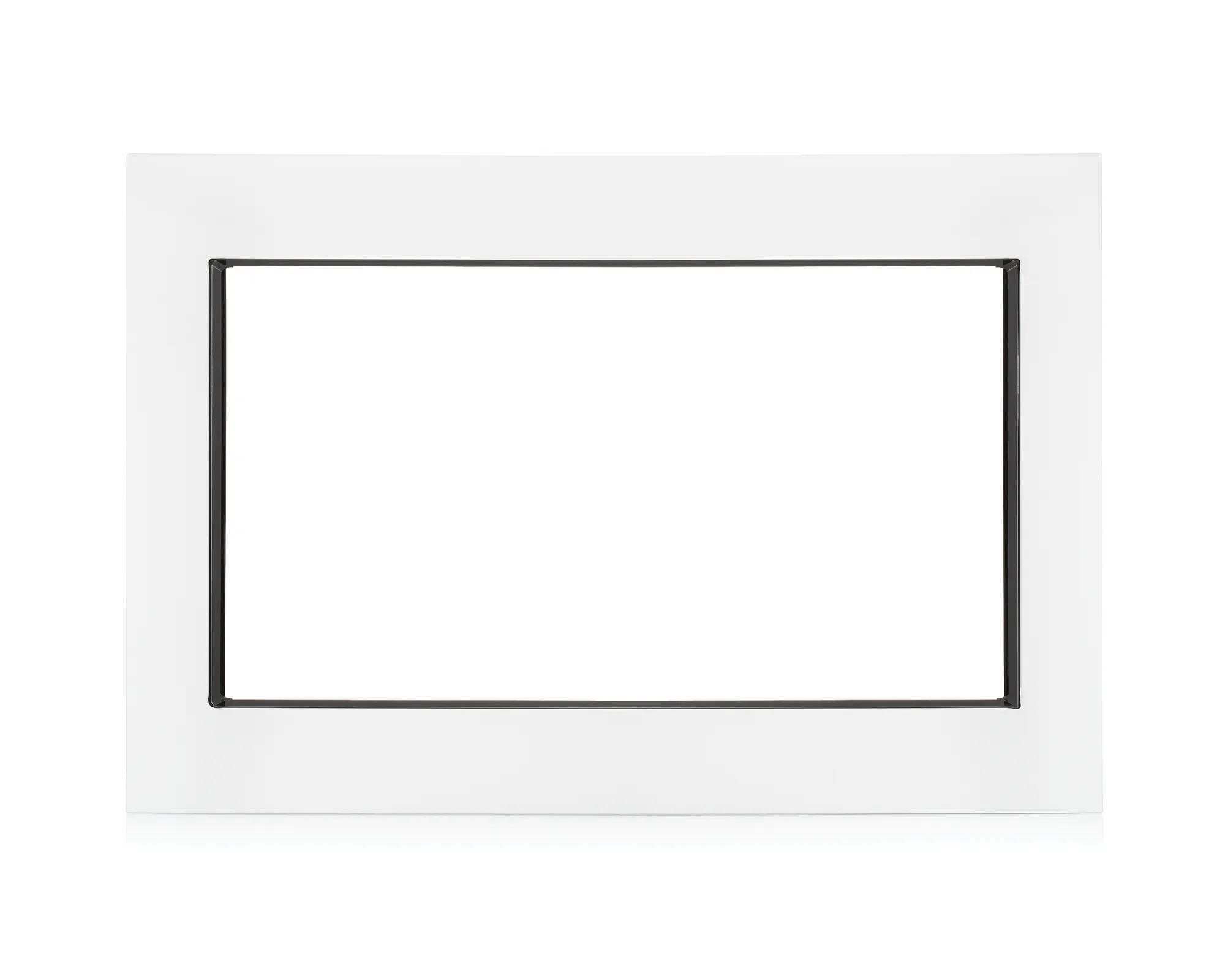 27" White Microwave Trim Kit