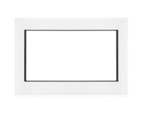 27" White Microwave Trim Kit