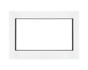 27" White Microwave Trim Kit