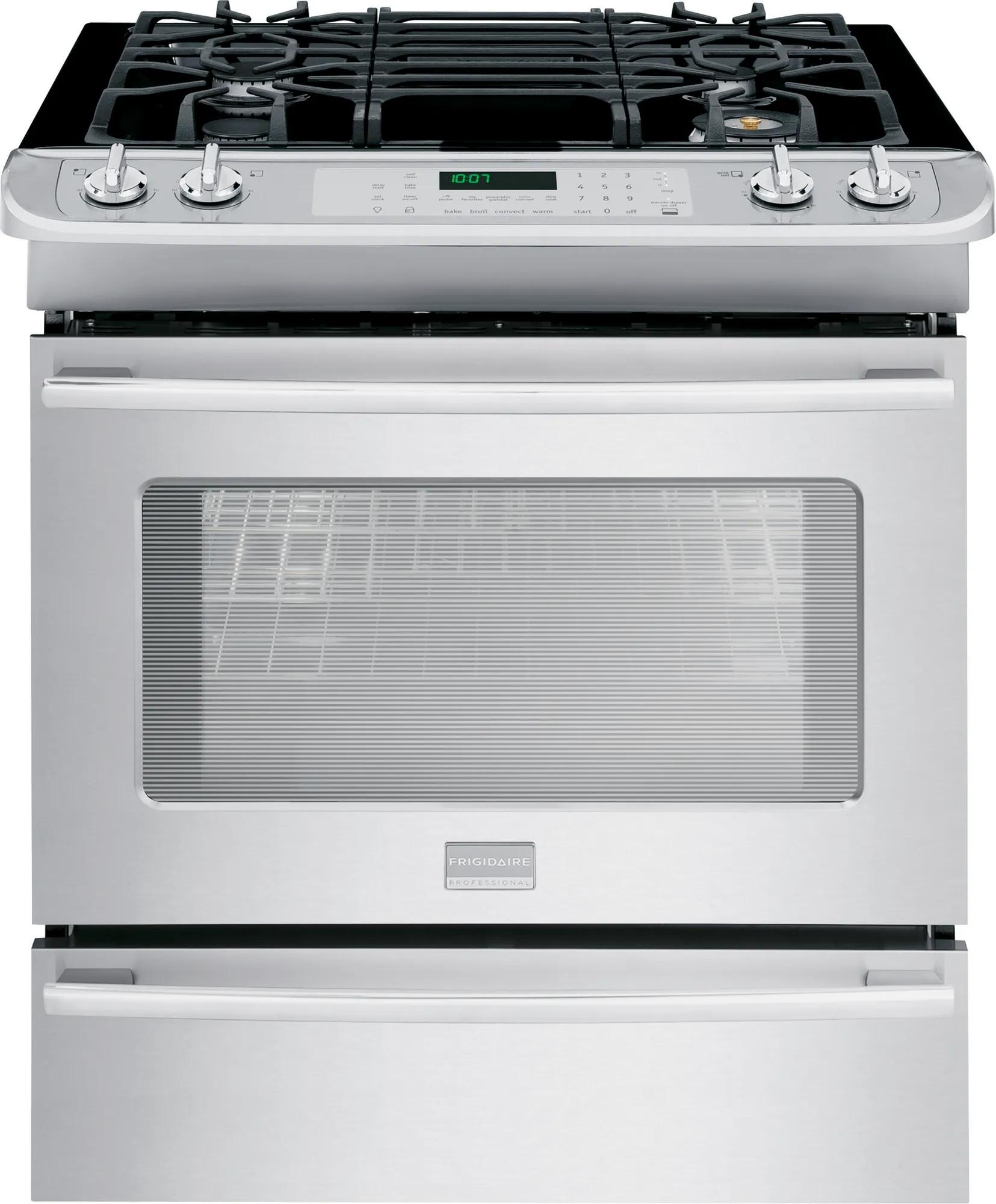 30" Slide-In Gas Range