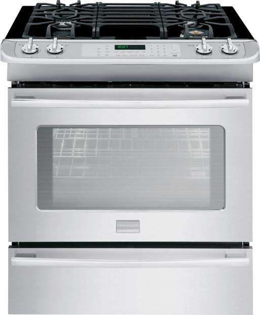 30" Slide-In Gas Range Stainless Steel-FPGS3085PF