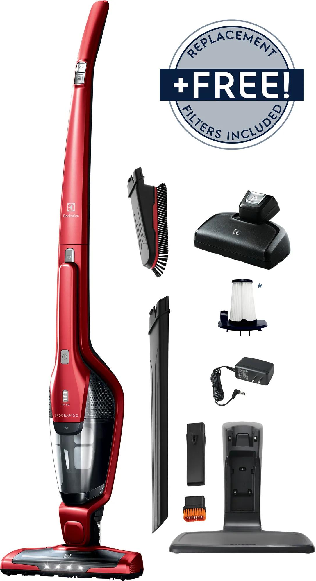 Ergorapido™ Pet Vacuum with Free Replacement Filters