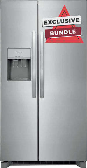 26 Cu. Ft. 36” Standard-Depth Side-by-Side Refrigerator with Free Additional Water and Ice Filter