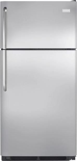 18 Cu. Ft. Top Freezer Refrigerator Stainless Steel-FFHT1826LS