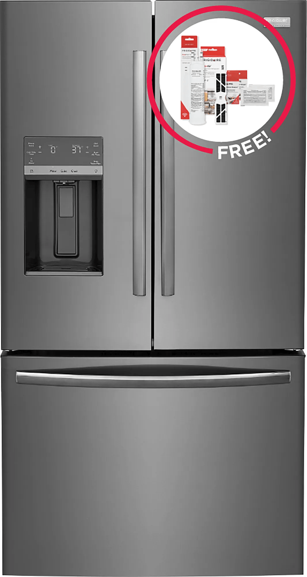 28 Cu. Ft. Standard-Depth 4-Door French Door Refrigerator with Free Additional Filter Kit