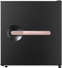 1.6 Cu. Ft. Retro Compact Refrigerator with Built-In Side Bottle Opener - Black