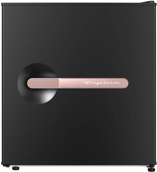 1.6 Cu. Ft. Retro Compact Refrigerator with Built-In Side Bottle Opener - Black