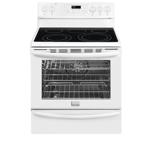 30" Freestanding Electric Range White-CGEF3055MW