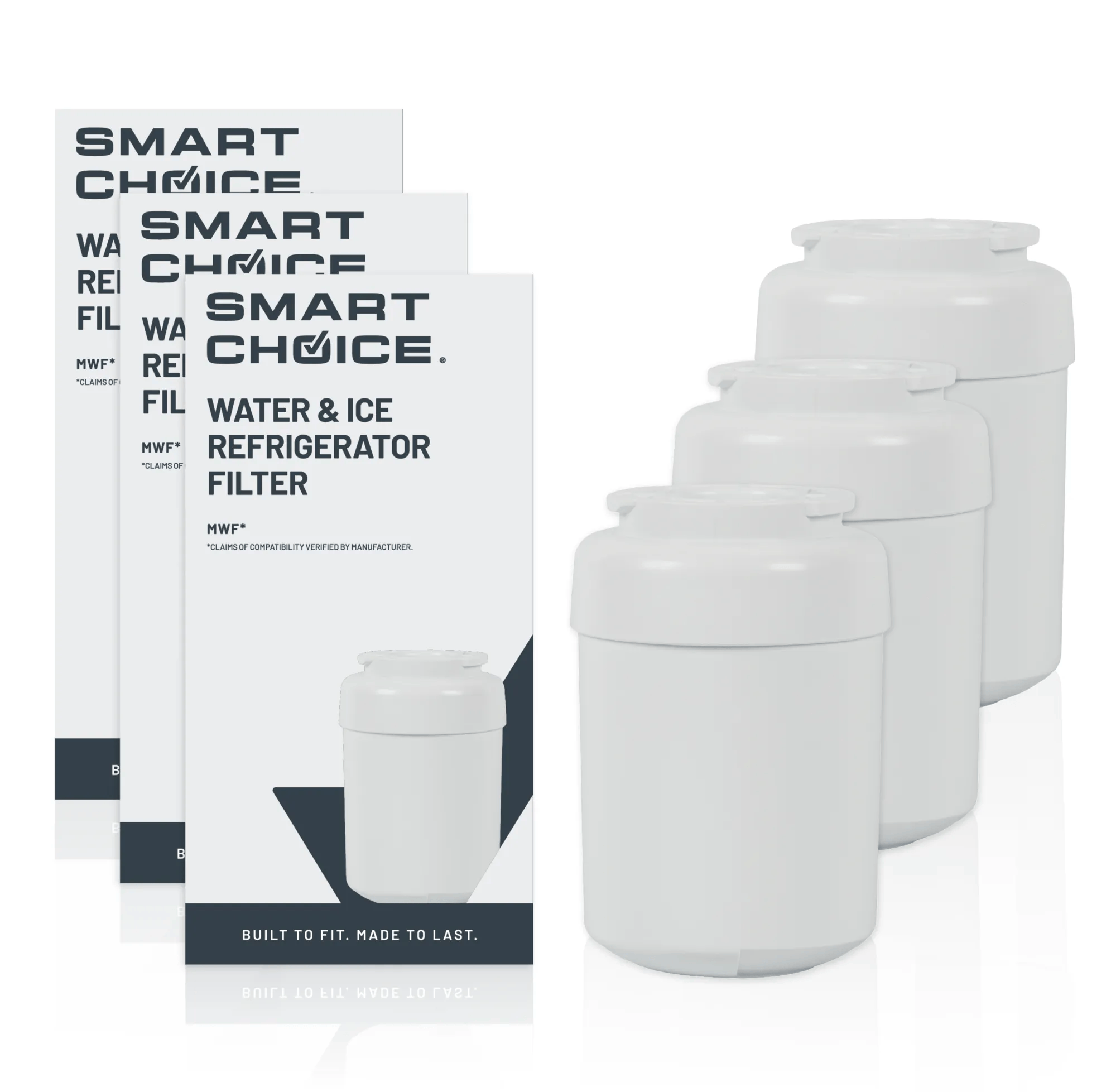 MWF Refrigerator Water Filter Replacement 3-Pack - 5304540681