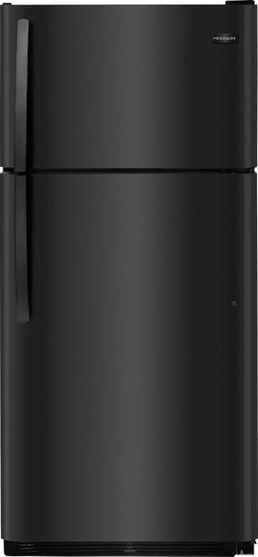 18 Cu. Ft. Top Freezer Refrigerator Ebony Black-FFTR1832TE