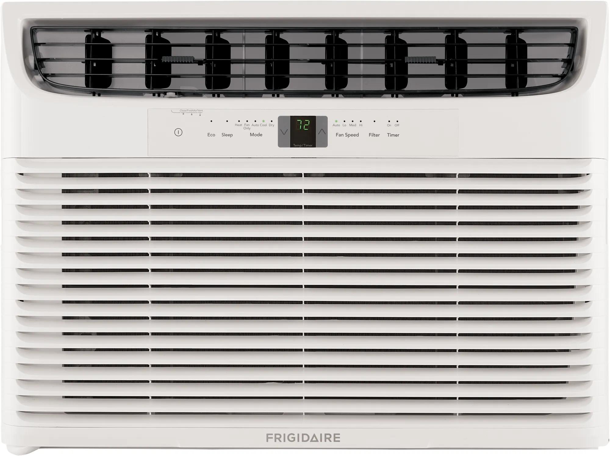 18,500 BTU Window Air Conditioner with Supplemental Heat and Slide Out Chassis