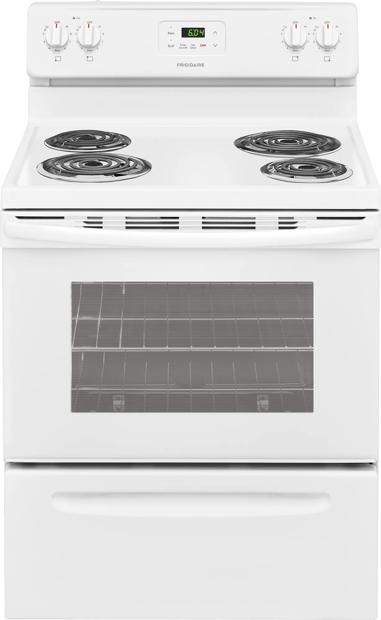 30" Electric Range White-CFEF3011TW