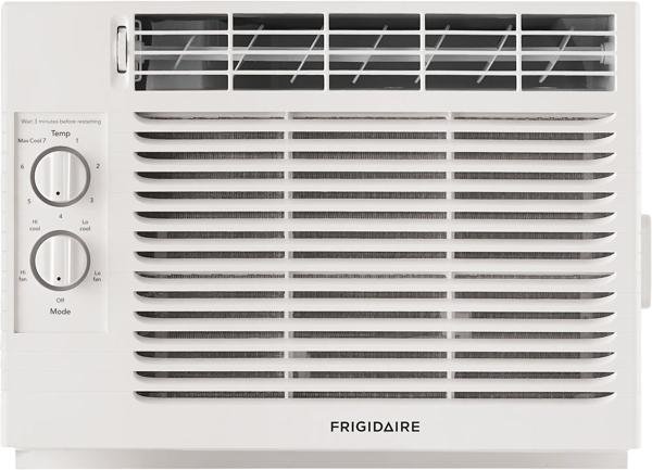 6,000 BTU Window-Mounted Room Air Conditioner