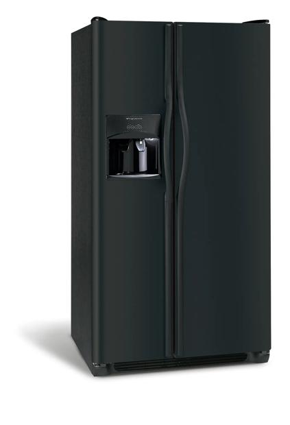 22.6 Cu. Ft. Counter-Depth Side-by-Side Refrigerator Black-FSC23R5DB