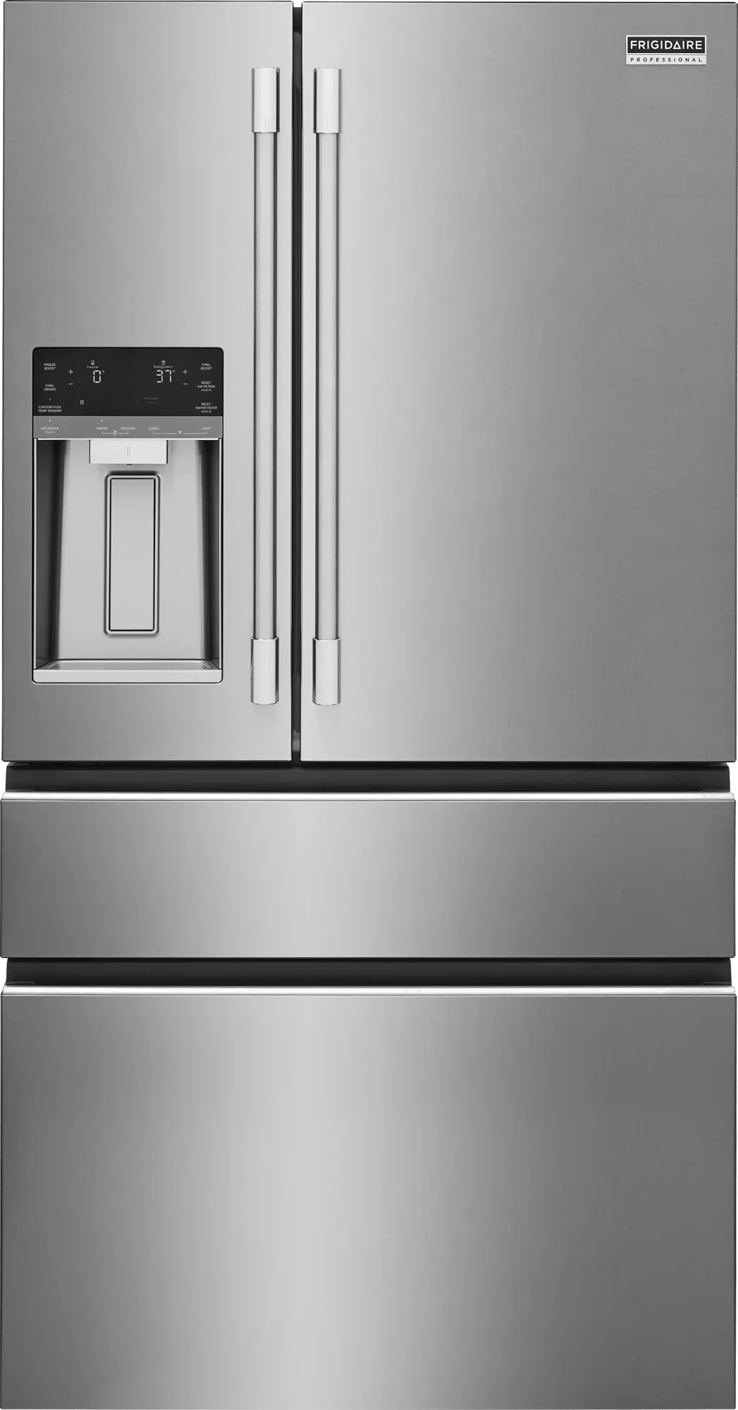 26 Cu. Ft. Standard-Depth 4-Door French Door Refrigerator