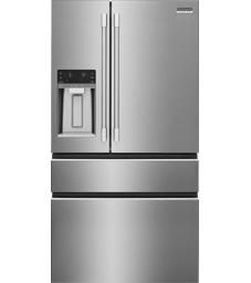Frigidaire Professional Réfrigérateur à porte française de 4 portes avec une profondeur standard de 26 pi cu