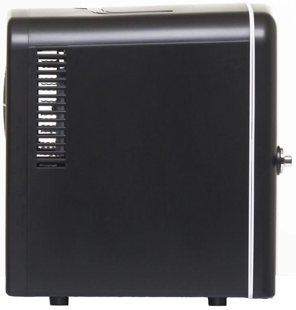 Frigidaire EFMIS567_AMZ, Retro Mini Drink Fridge. 18 Cans Or 4 Wine Bottles, Thermoelectric Drink Fridge- Stainless on Fridge.com