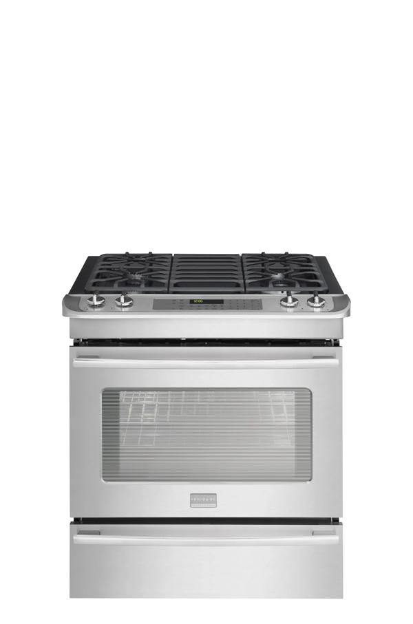 30" Slide-In Dual-Fuel Range