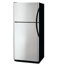 18 Cu. Ft. Top Freezer Refrigerator Stainless Steel-FRT18HS6JK